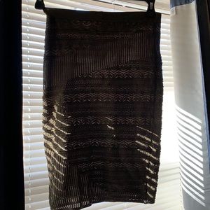 Lovely green stretchy skirt.  Size small.